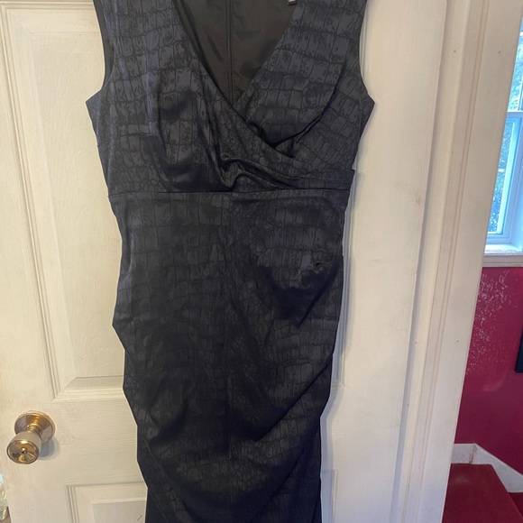 Le Chateau dress 👗 size medium dark blue - Picture 1 of 3